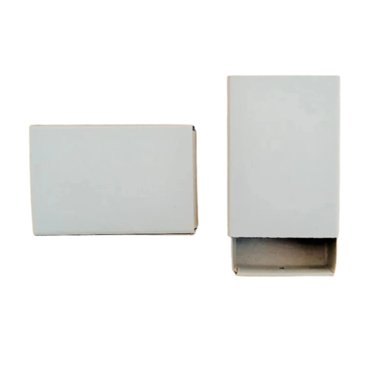 Schuifdoosje 5,3x3x1,4cm I Wit