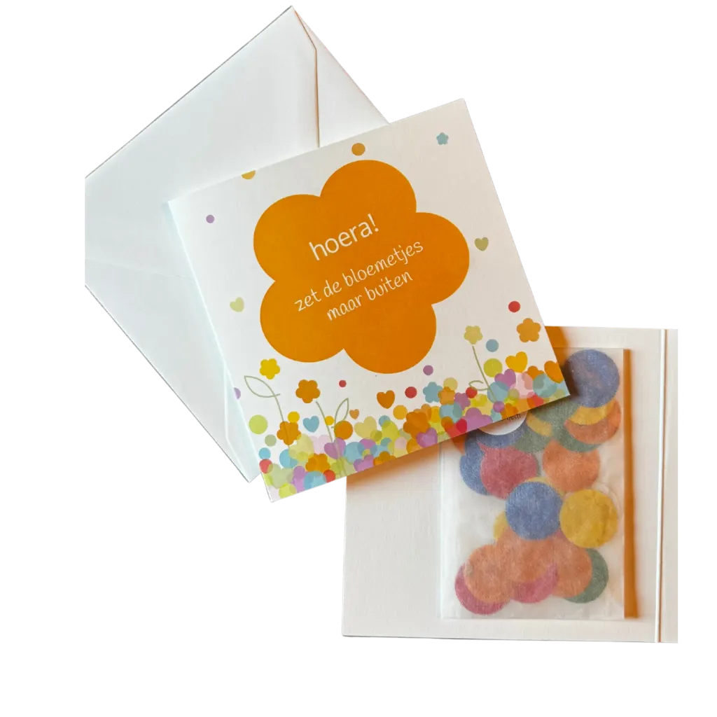 Wenskaart | Hoera!