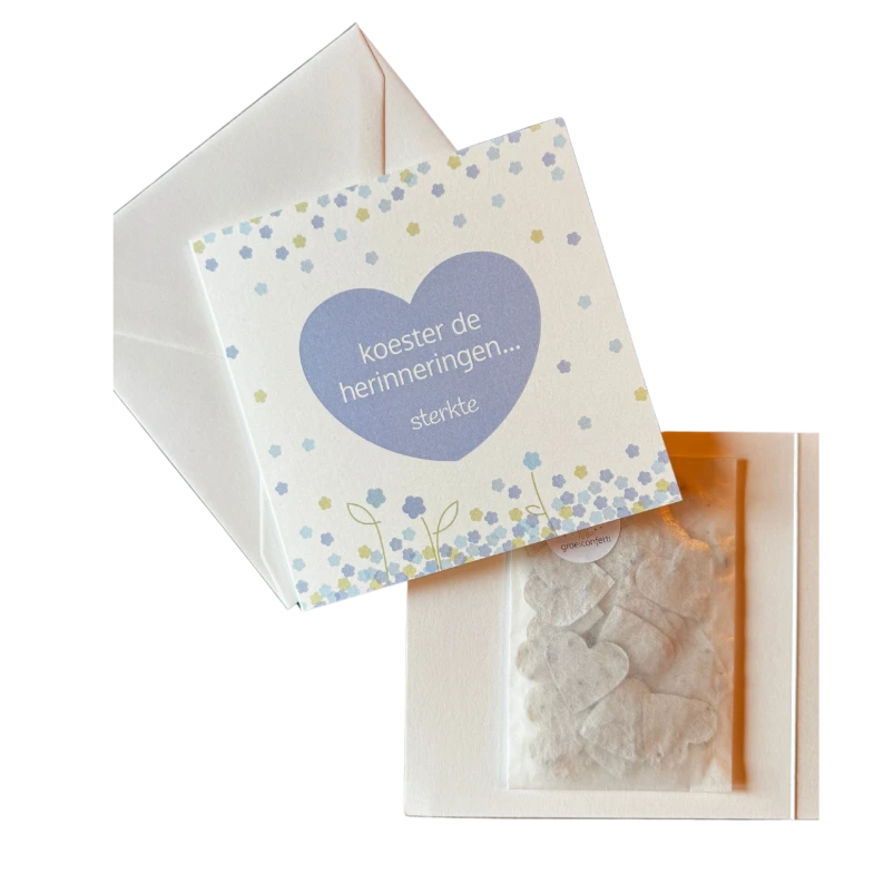 Wenskaart | Koester de herinnering
